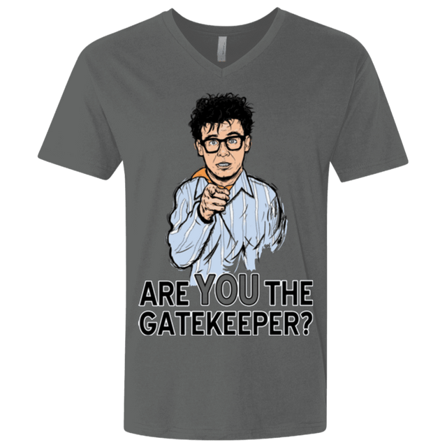 T-Shirts Heavy Metal / X-Small gatekeeper Men's Premium V-Neck