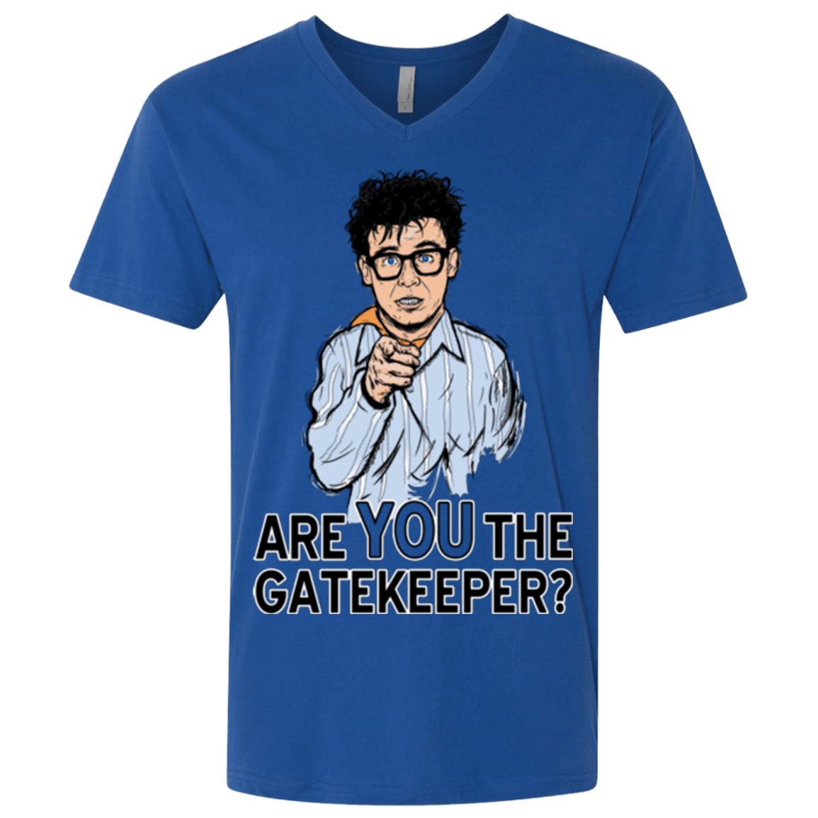 T-Shirts Royal / X-Small gatekeeper Men's Premium V-Neck