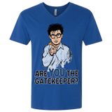 T-Shirts Royal / X-Small gatekeeper Men's Premium V-Neck