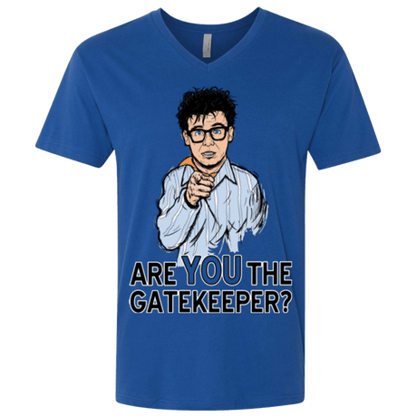T-Shirts Royal / X-Small gatekeeper Men's Premium V-Neck