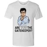 T-Shirts Heather White / Small gatekeeper Men's Triblend T-Shirt