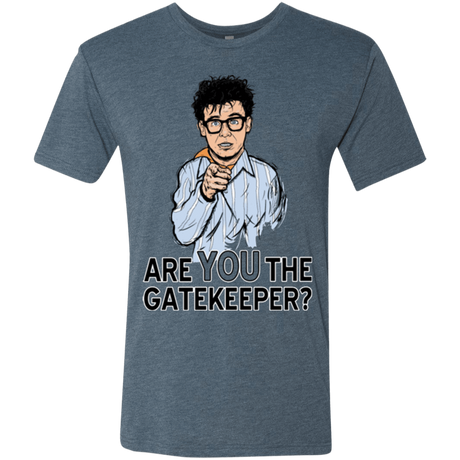 T-Shirts Indigo / Small gatekeeper Men's Triblend T-Shirt