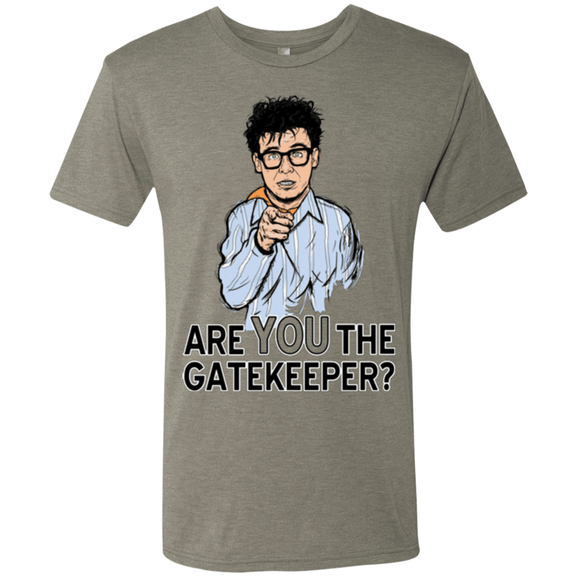 T-Shirts Venetian Grey / Small gatekeeper Men's Triblend T-Shirt