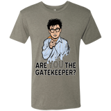 T-Shirts Venetian Grey / Small gatekeeper Men's Triblend T-Shirt