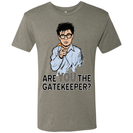 T-Shirts Venetian Grey / Small gatekeeper Men's Triblend T-Shirt