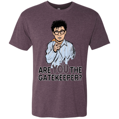 T-Shirts Vintage Purple / Small gatekeeper Men's Triblend T-Shirt