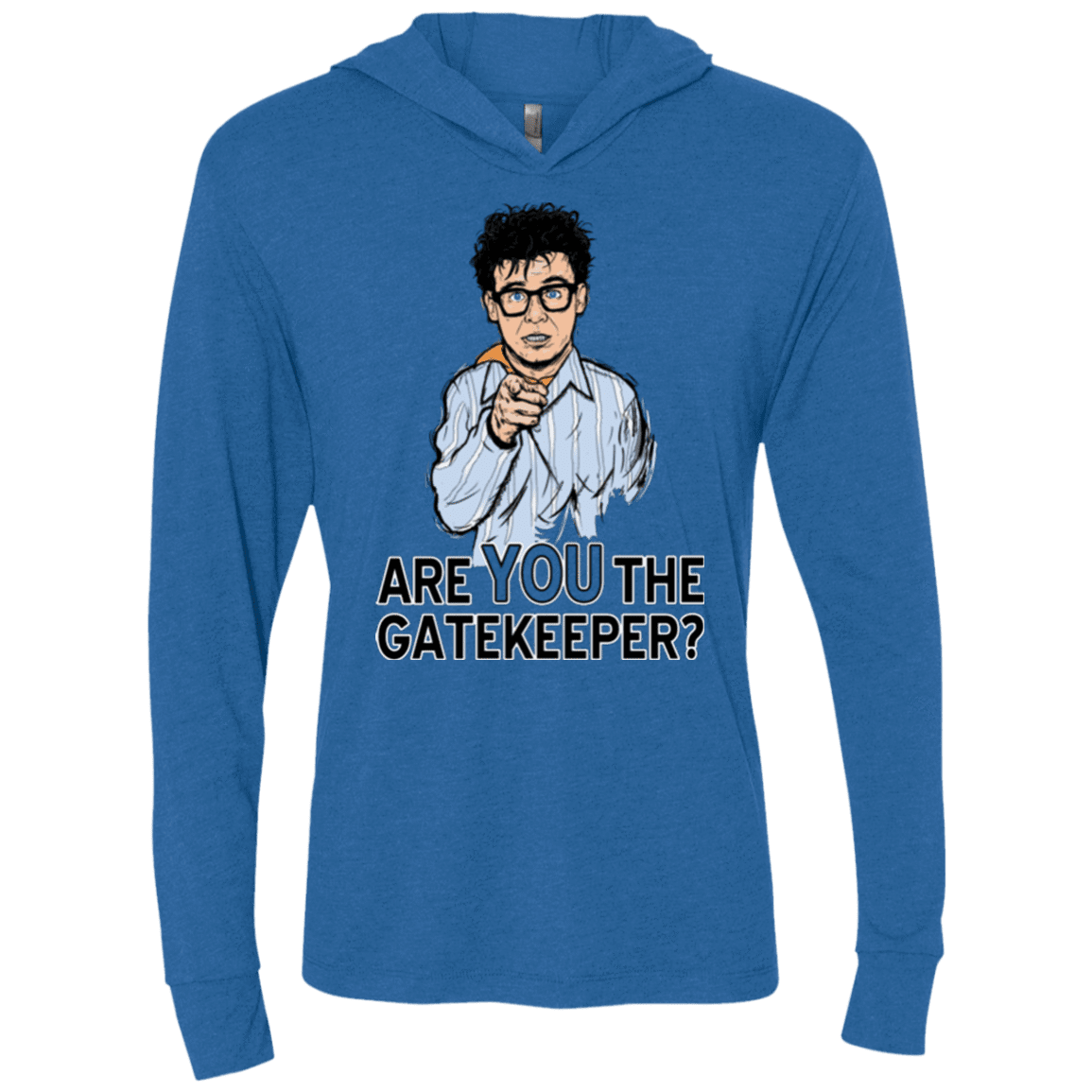 T-Shirts Vintage Royal / X-Small gatekeeper Triblend Long Sleeve Hoodie Tee
