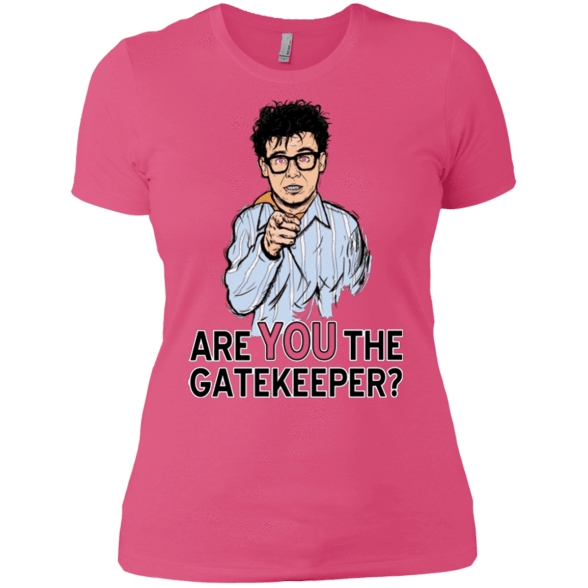 T-Shirts Hot Pink / X-Small gatekeeper Women's Premium T-Shirt