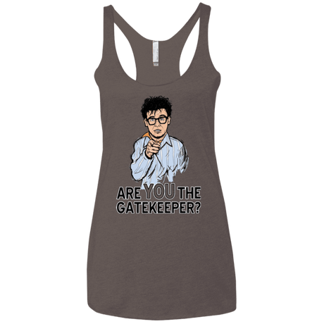 T-Shirts Macchiato / X-Small gatekeeper Women's Triblend Racerback Tank