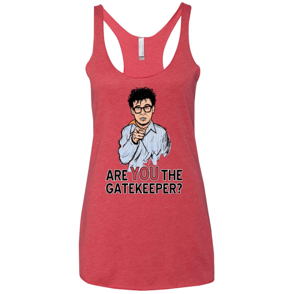 T-Shirts Vintage Red / X-Small gatekeeper Women's Triblend Racerback Tank