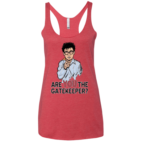 T-Shirts Vintage Red / X-Small gatekeeper Women's Triblend Racerback Tank