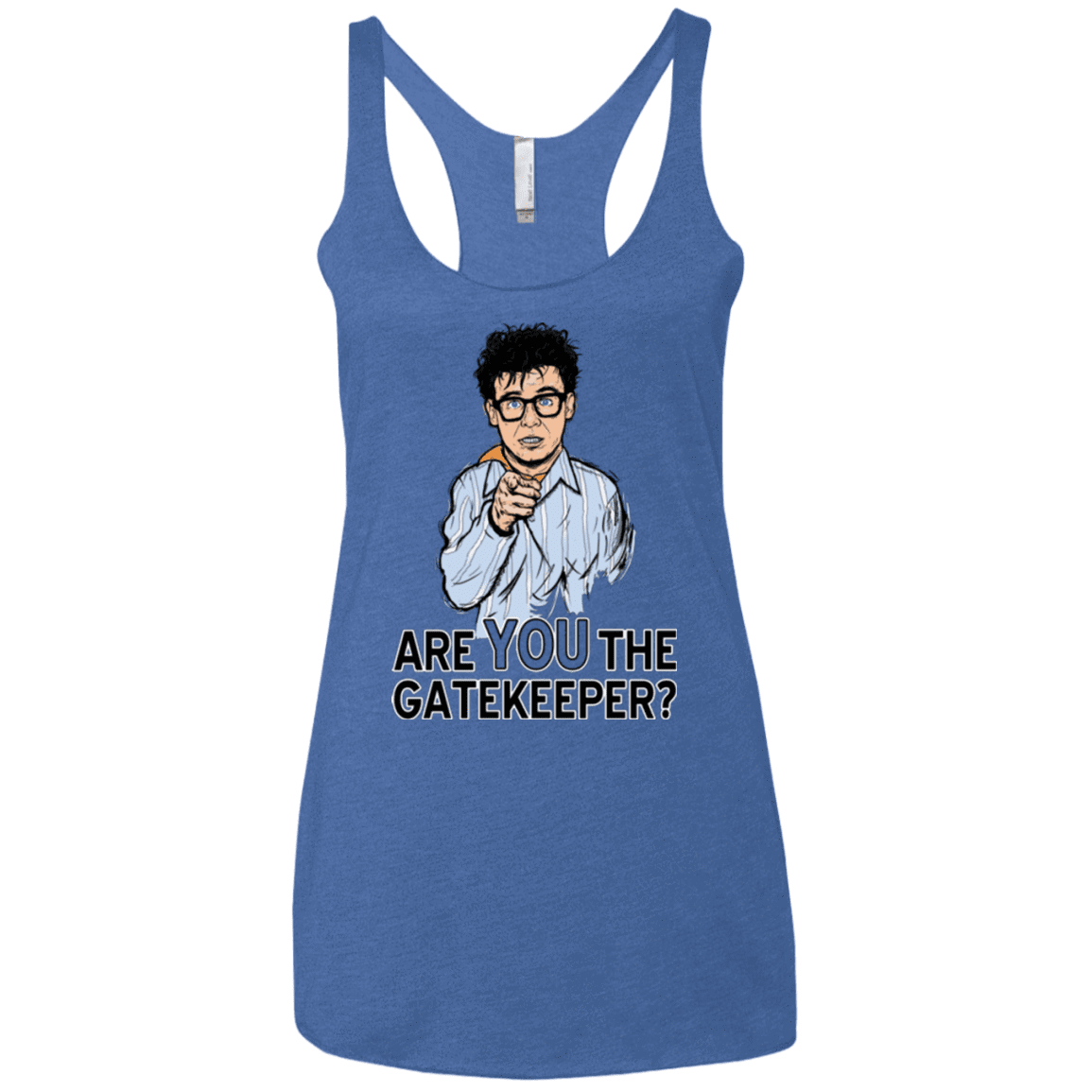 T-Shirts Vintage Royal / X-Small gatekeeper Women's Triblend Racerback Tank