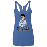 T-Shirts Vintage Royal / X-Small gatekeeper Women's Triblend Racerback Tank
