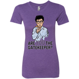 T-Shirts Purple Rush / Small gatekeeper Women's Triblend T-Shirt