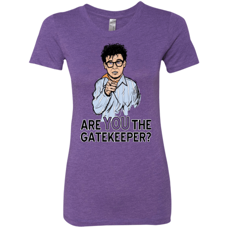 T-Shirts Purple Rush / Small gatekeeper Women's Triblend T-Shirt