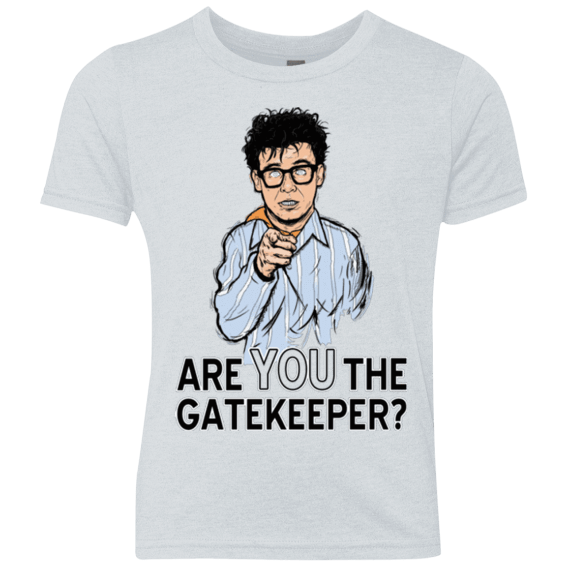T-Shirts Heather White / YXS gatekeeper Youth Triblend T-Shirt