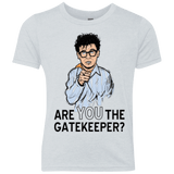 T-Shirts Heather White / YXS gatekeeper Youth Triblend T-Shirt