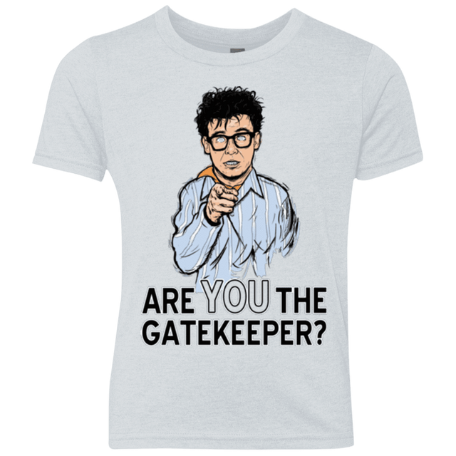 T-Shirts Heather White / YXS gatekeeper Youth Triblend T-Shirt