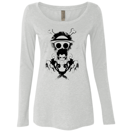T-Shirts Heather White / Small Gear 4 Women's Triblend Long Sleeve Shirt