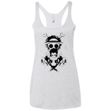 T-Shirts Heather White / X-Small Gear 4 Women's Triblend Racerback Tank