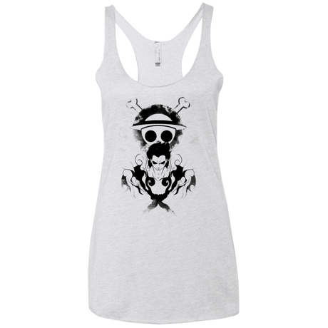 T-Shirts Heather White / X-Small Gear 4 Women's Triblend Racerback Tank