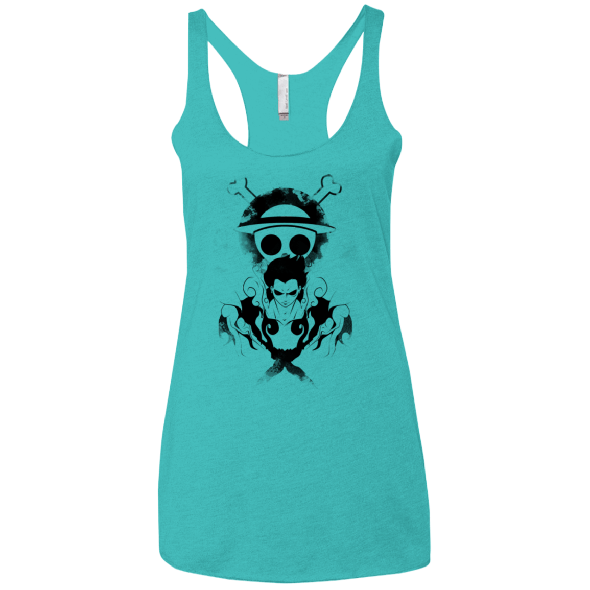 T-Shirts Tahiti Blue / X-Small Gear 4 Women's Triblend Racerback Tank