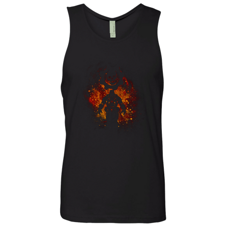T-Shirts Black / Small Gears Art Men's Premium Tank Top