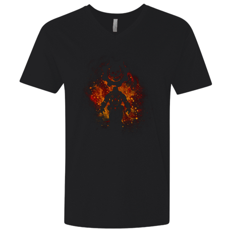 T-Shirts Black / X-Small Gears Art Men's Premium V-Neck