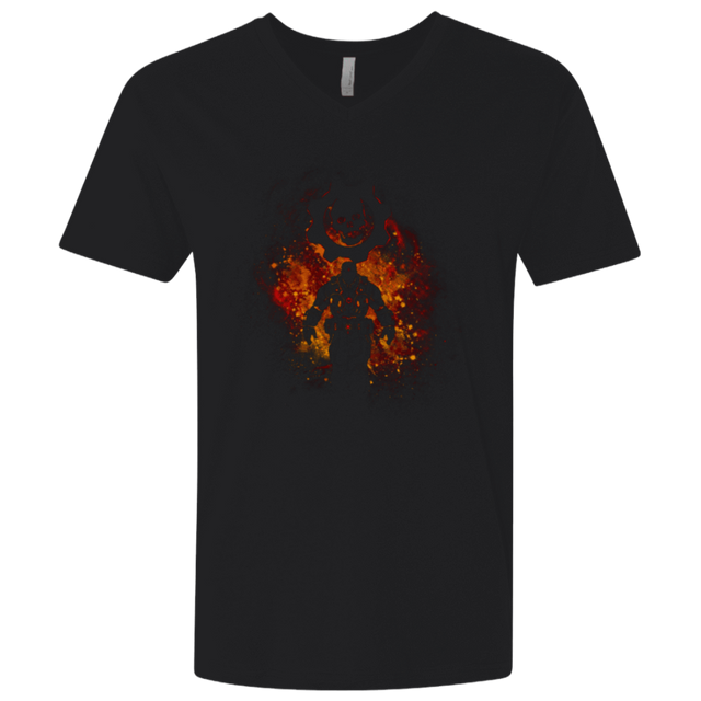 T-Shirts Black / X-Small Gears Art Men's Premium V-Neck