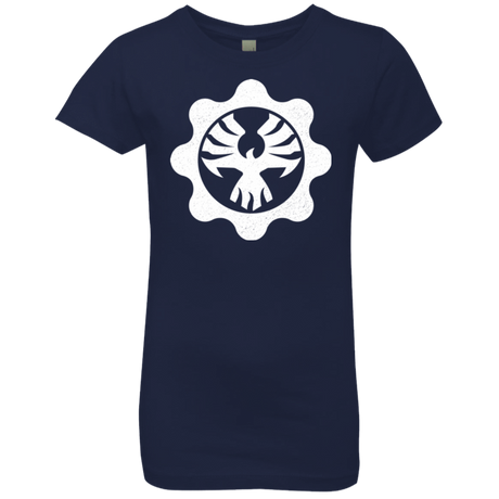 T-Shirts Midnight Navy / YXS Gears of War 4 Cog Emblem Girls Premium T-Shirt