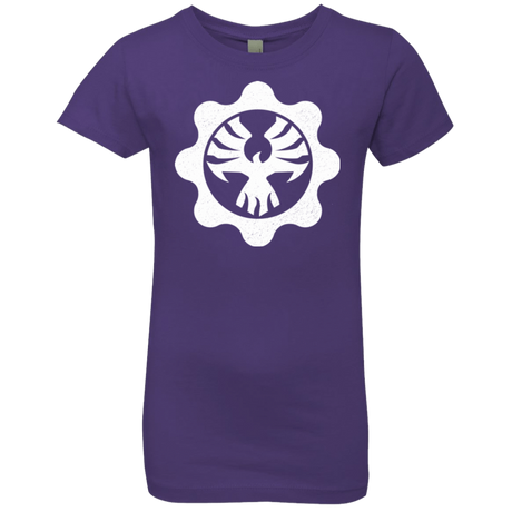 T-Shirts Purple Rush / YXS Gears of War 4 Cog Emblem Girls Premium T-Shirt