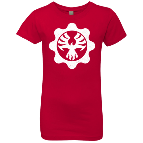 T-Shirts Red / YXS Gears of War 4 Cog Emblem Girls Premium T-Shirt