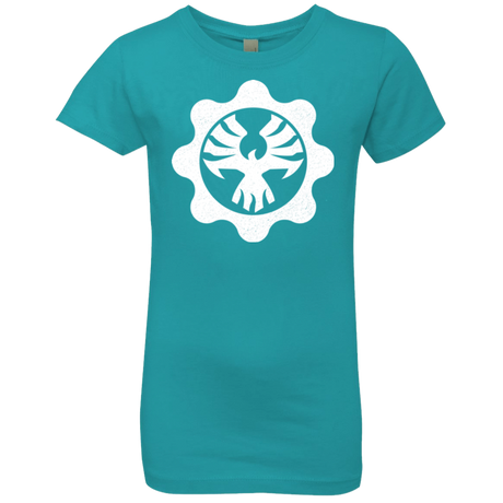T-Shirts Tahiti Blue / YXS Gears of War 4 Cog Emblem Girls Premium T-Shirt