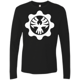 T-Shirts Black / Small Gears of War 4 Cog Emblem Men's Premium Long Sleeve