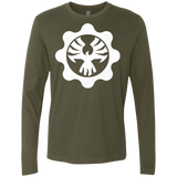 T-Shirts Military Green / Small Gears of War 4 Cog Emblem Men's Premium Long Sleeve