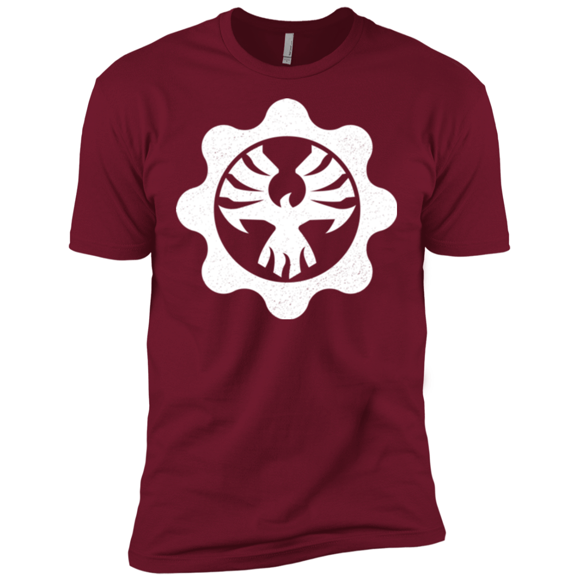 T-Shirts Cardinal / X-Small Gears of War 4 Cog Emblem Men's Premium T-Shirt
