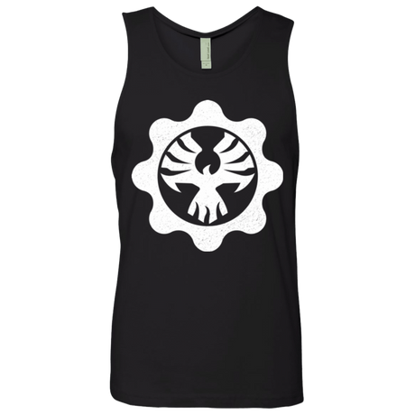T-Shirts Black / Small Gears of War 4 Cog Emblem Men's Premium Tank Top