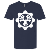 T-Shirts Midnight Navy / X-Small Gears of War 4 Cog Emblem Men's Premium V-Neck