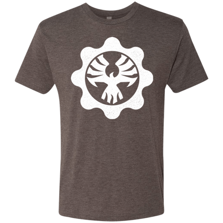 T-Shirts Macchiato / Small Gears of War 4 Cog Emblem Men's Triblend T-Shirt