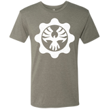 T-Shirts Venetian Grey / Small Gears of War 4 Cog Emblem Men's Triblend T-Shirt