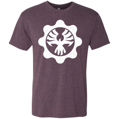 T-Shirts Vintage Purple / Small Gears of War 4 Cog Emblem Men's Triblend T-Shirt
