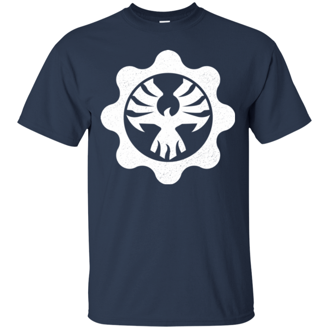 T-Shirts Navy / Small Gears of War 4 Cog Emblem T-Shirt