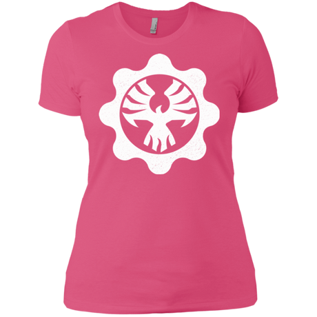 T-Shirts Hot Pink / X-Small Gears of War 4 Cog Emblem Women's Premium T-Shirt