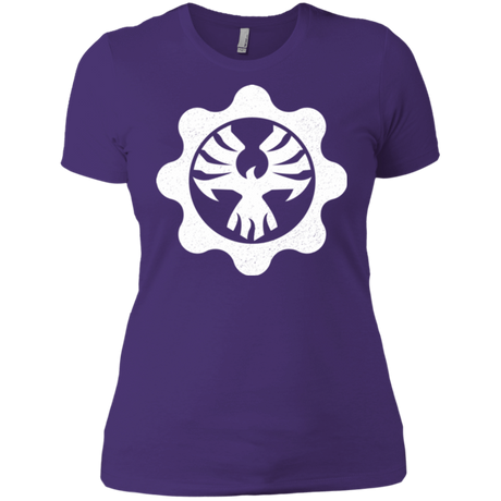 T-Shirts Purple / X-Small Gears of War 4 Cog Emblem Women's Premium T-Shirt