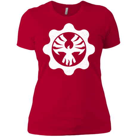 T-Shirts Red / X-Small Gears of War 4 Cog Emblem Women's Premium T-Shirt