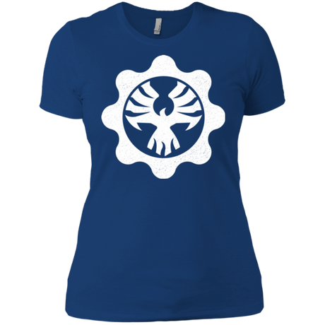 T-Shirts Royal / X-Small Gears of War 4 Cog Emblem Women's Premium T-Shirt