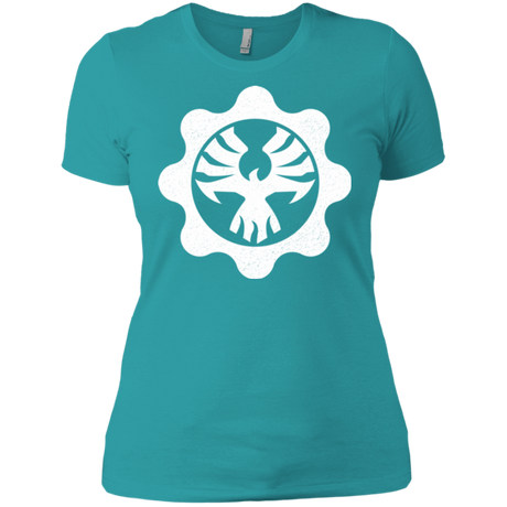 T-Shirts Tahiti Blue / X-Small Gears of War 4 Cog Emblem Women's Premium T-Shirt