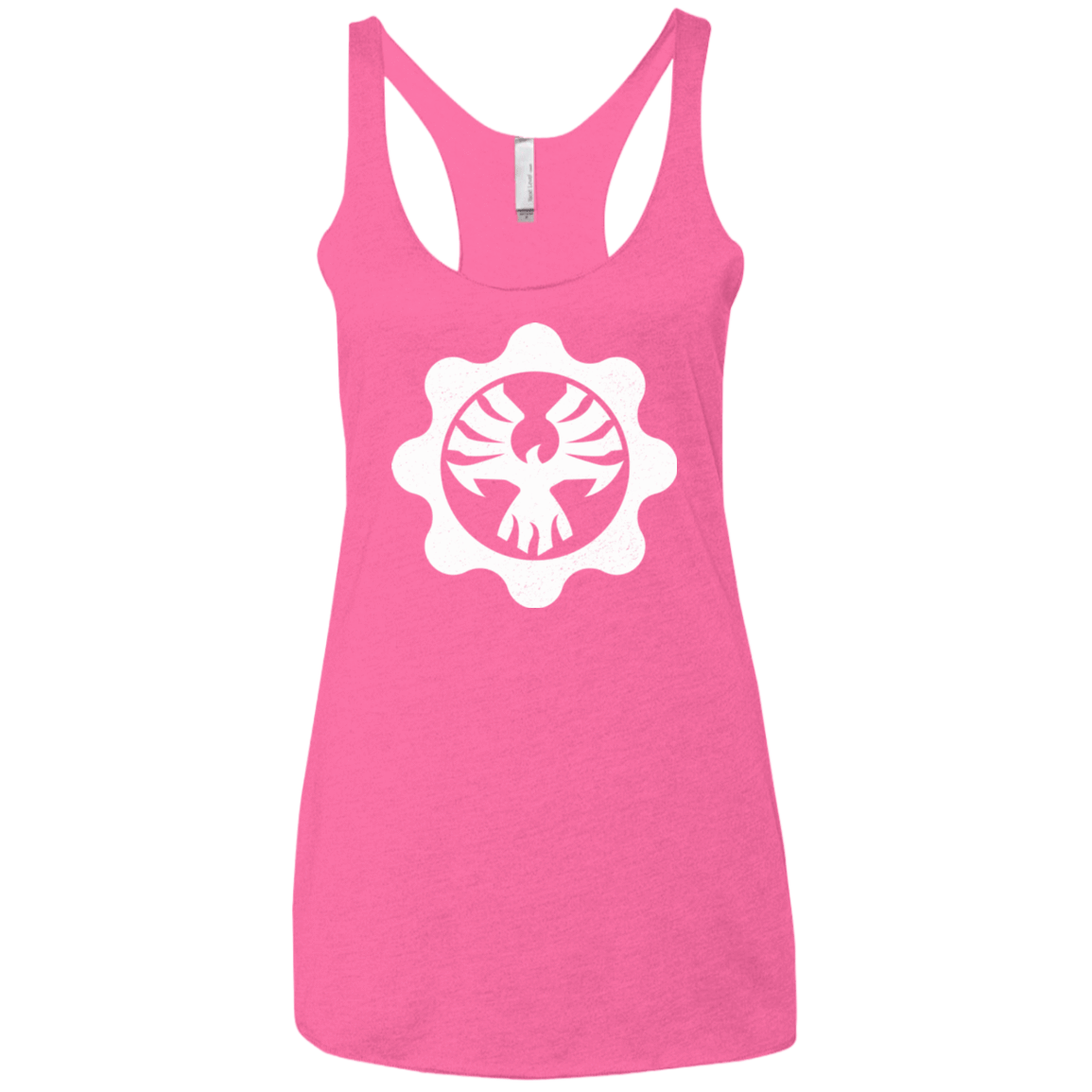 T-Shirts Vintage Pink / X-Small Gears of War 4 Cog Emblem Women's Triblend Racerback Tank