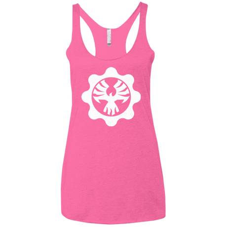 T-Shirts Vintage Pink / X-Small Gears of War 4 Cog Emblem Women's Triblend Racerback Tank