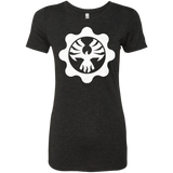 T-Shirts Vintage Black / Small Gears of War 4 Cog Emblem Women's Triblend T-Shirt